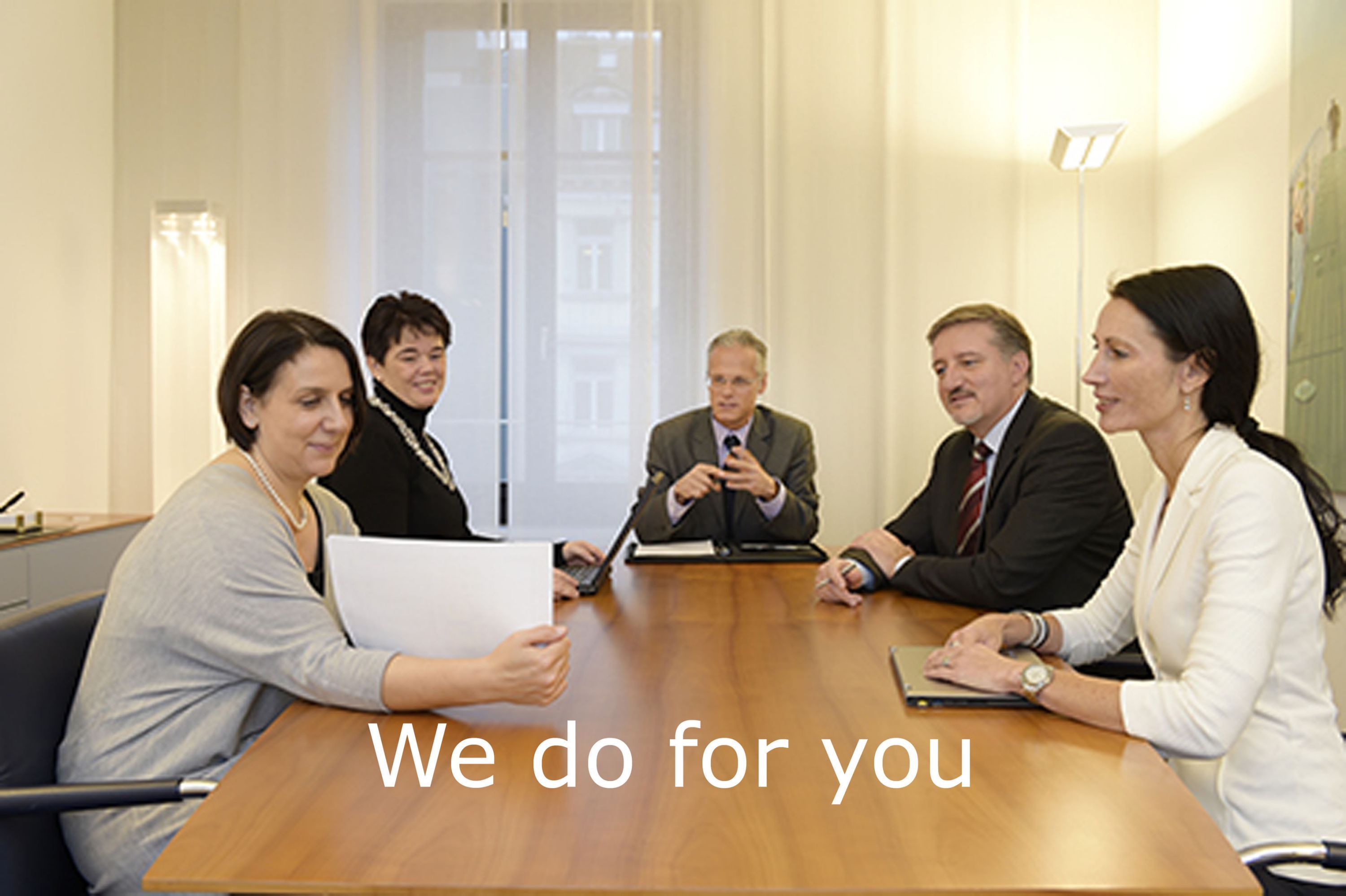 We do for you